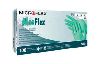 Product-image-Vinyl Gloves with Aloe