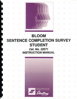 Product-image-Bloom Sentence Completion Survey